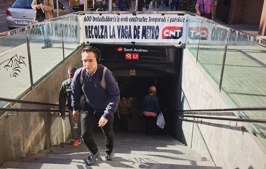 Estació de metro de Sant Andreu L1 / DGM