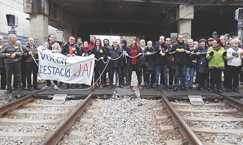 Veïns tallen les vies de Sant Andreu Comtal / DGM