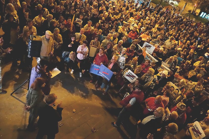 Concentració a plaça d'Orfila / DGM