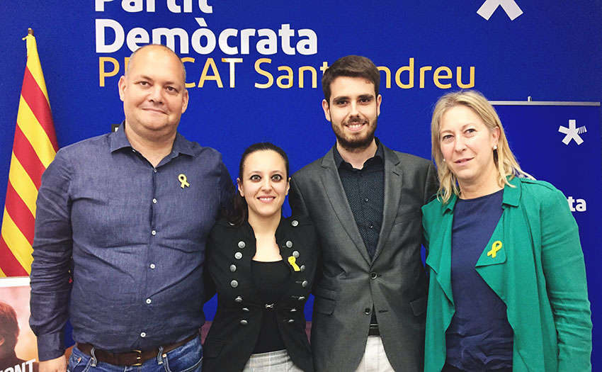 D'esquerra a dreta, Carles Agustí, Anna Satorra, David García Mateu i Neus Munté / CEDIDA
