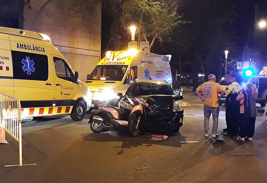 Accident a Torras i Bages / DGM