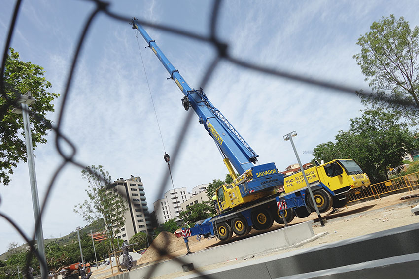 Obres al Parc de les Casernes / DGM