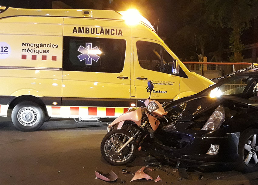 Accident a Torras i Bages / DGM